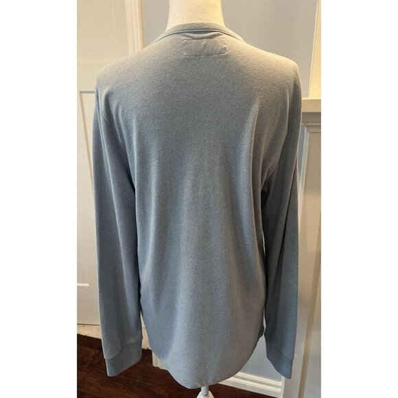 NWT Abercrombie & Fitch Soft Af Shirt Women's M Light Heather Blue Long Sleeve - Picture 7 of 9